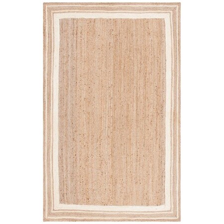 Safavieh 4 x 6 ft. Natural Fiber Rectangle Area Rug Ivory & Natural NF109A-4